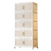 Storage cabinet, foldable storage cabinet, home living room storage cabinet, children's toys, rental cabinet, wardrobe, organizing cabinet Item Picture